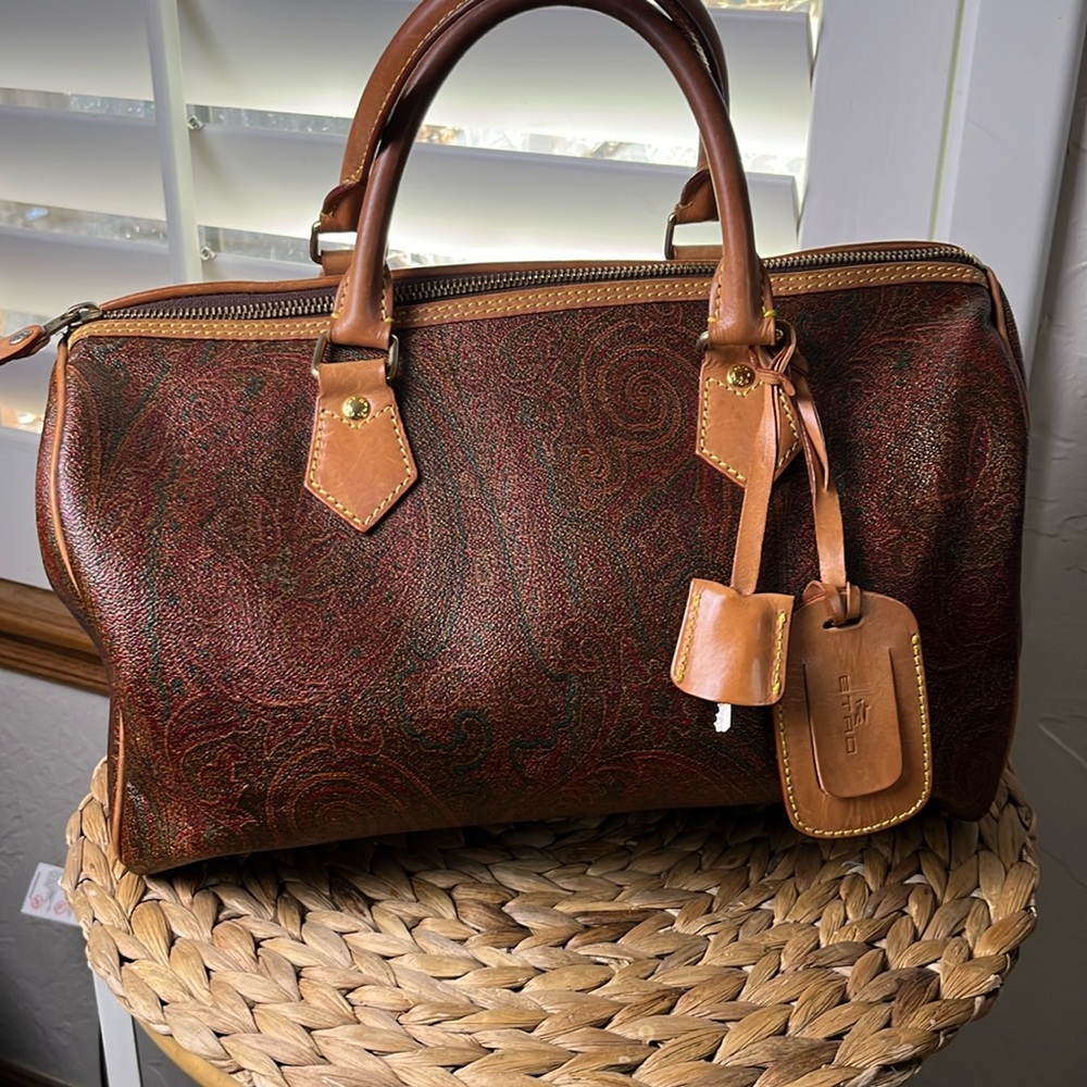 Etro Milano Boston Bag